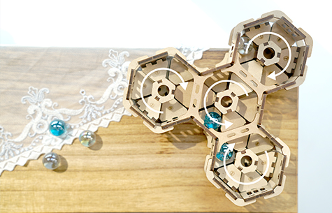 循环弹珠解压套盒